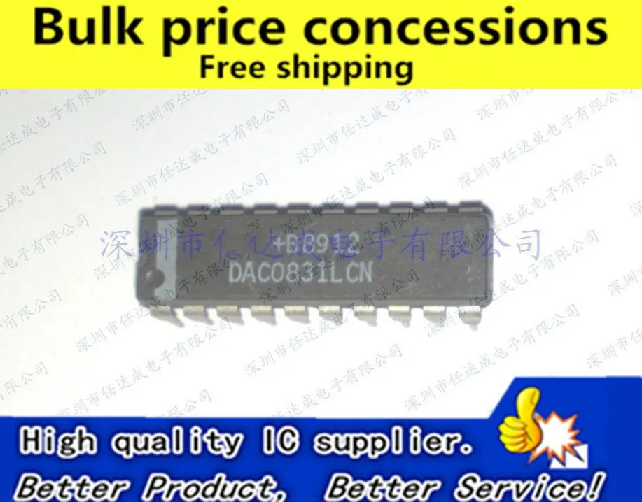 Бесплатная Доставка 10 шт./лот DAC0831LCN DAC0831 DIP-20 IC | Электроника
