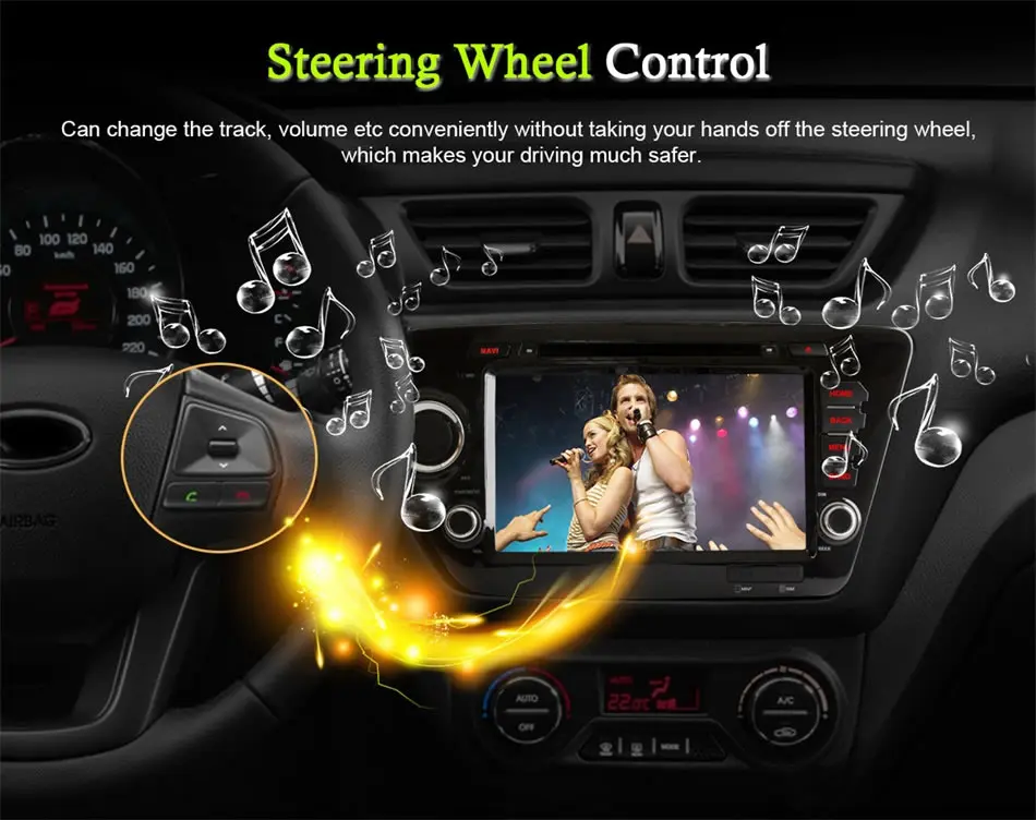 Top HD  Android 6.0 Octa Core 2GB RAM Car DVD Player for KIA RIO K2 2010 2011 2012 2013 2014 Radio GPS Stereo Support 4G LTE 11