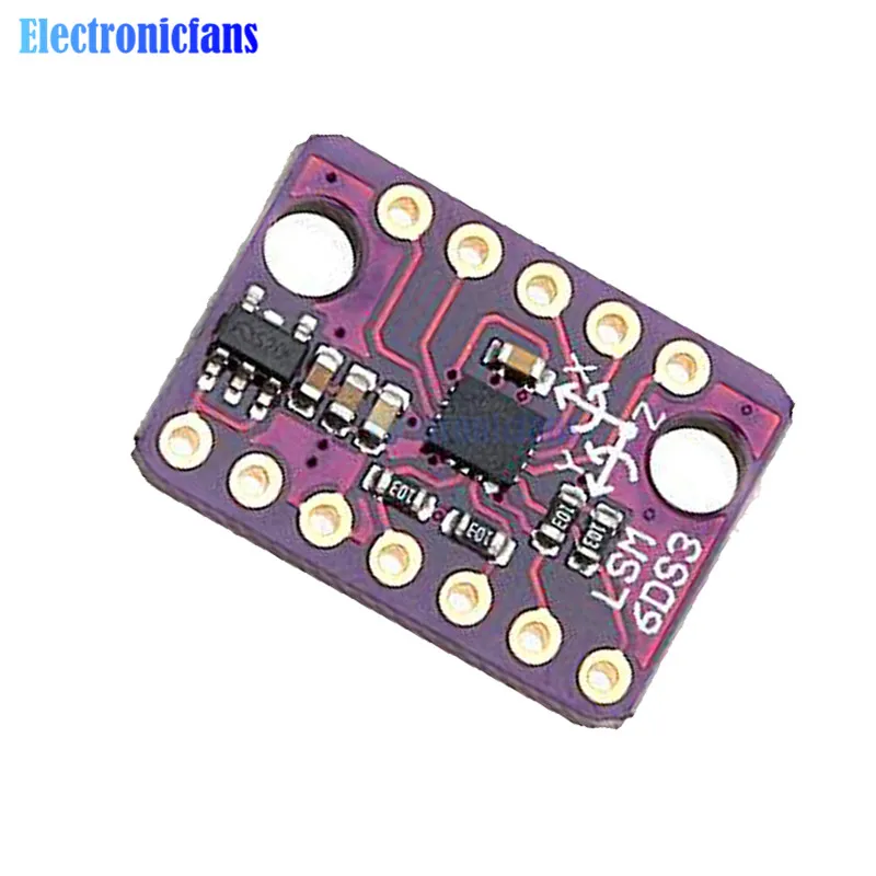 IIC//SPI LSM6DS3 module 6 Degrees of Freedom Breakout transmission Module