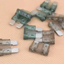 1A 2A цинковые шпильки средний автомобильный флашковый Предохранитель автоматический предохранитель