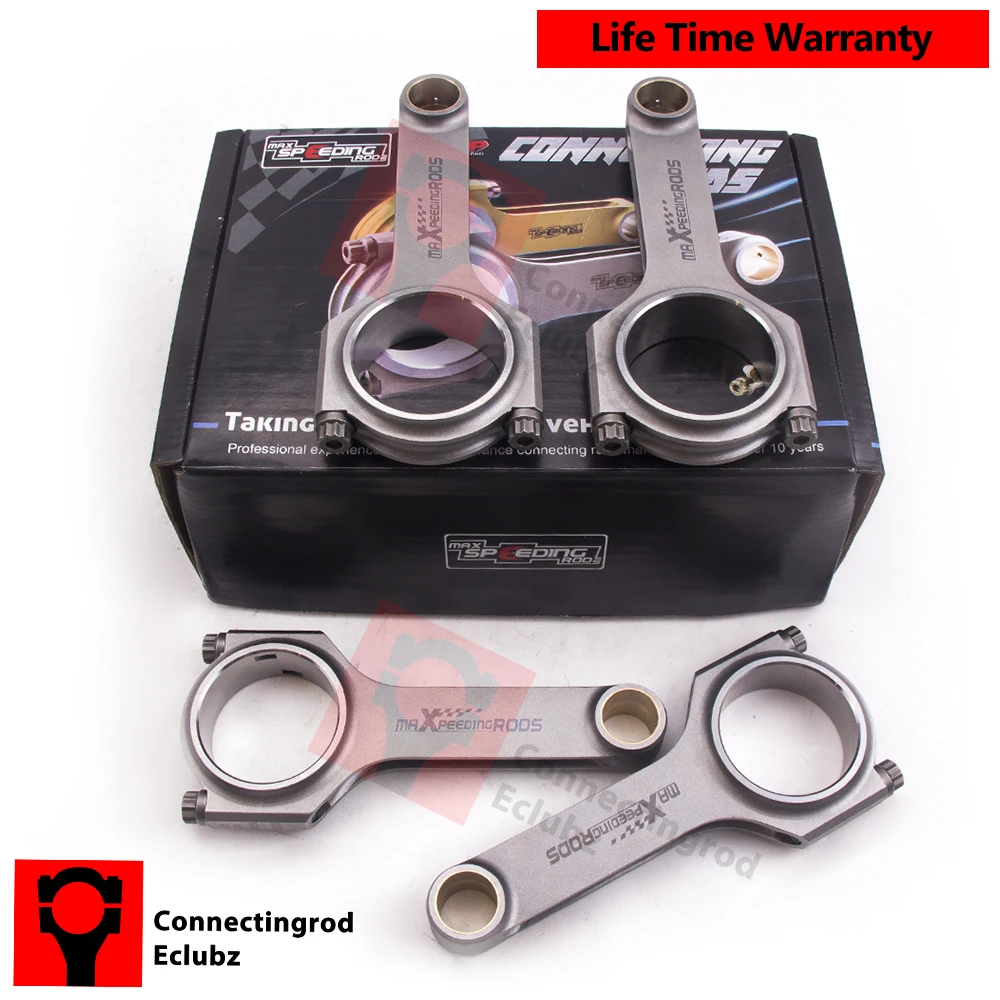 Шатуны с Болты для Nissan Silvia 200SX SR20 SR20DET S13 S14 S15 4340 h балка 136.3 мм от центра до центр