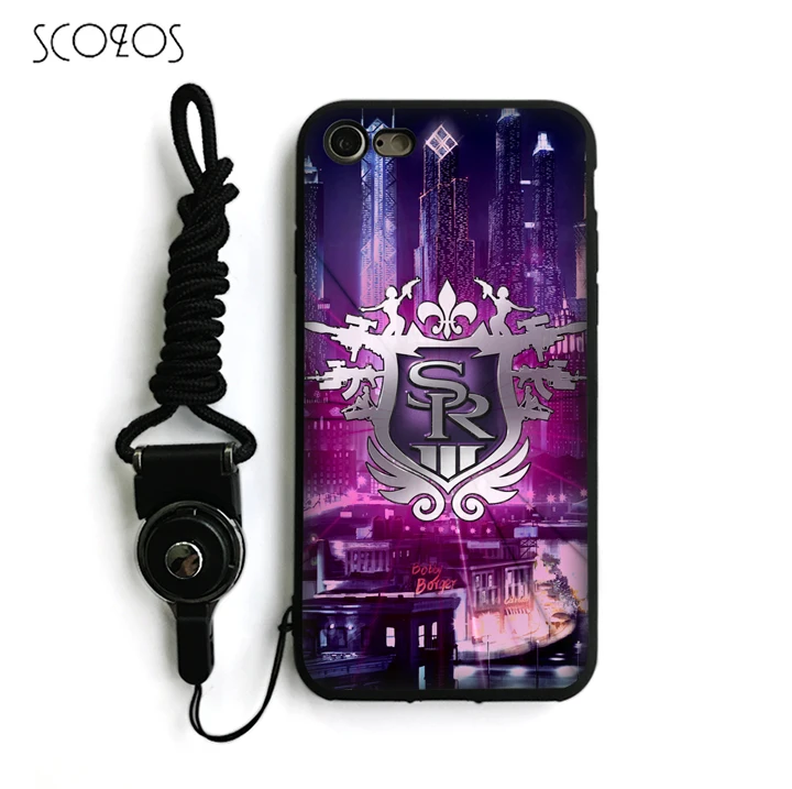 SCOZOS Saints Row The Third 7 Silicone TPU Phone Case Cover For IPhone X 5 5S Se 6 6S 8 Plus #nb282 |