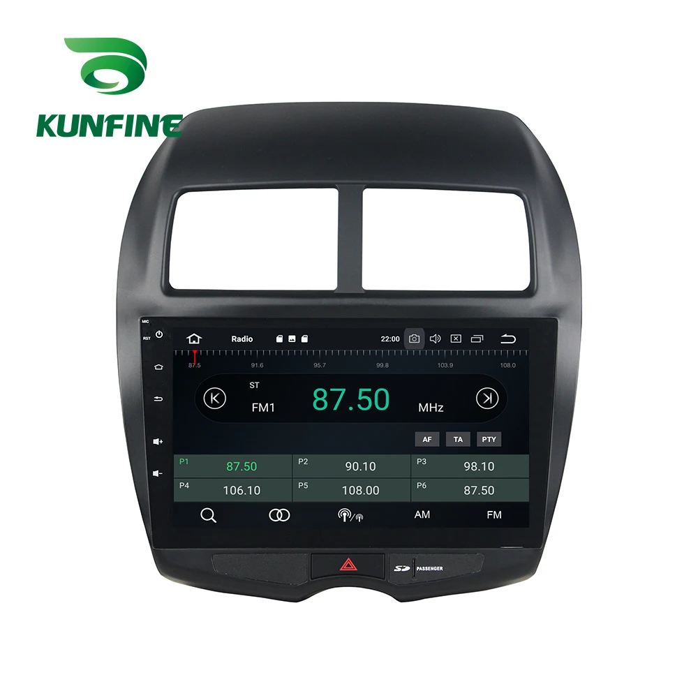 Top Octa Core 4GB RAM Android 8.0 Car DVD GPS Navigation Multimedia Player Car Stereo Deckless for MITSUBISHI ASX 2010-2012 Radio 5