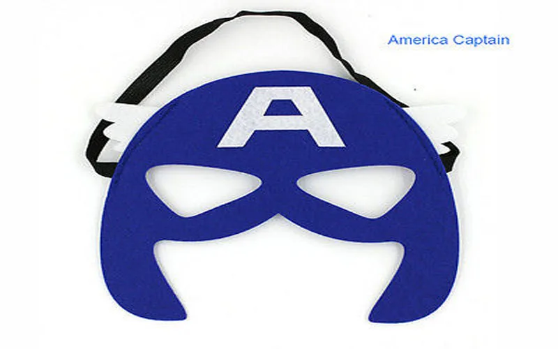 Hot Cute Super Hero Eye Mask Kids Baby Boy Girl Cool Decorate Heros Halloween Fancy Party Props Costume