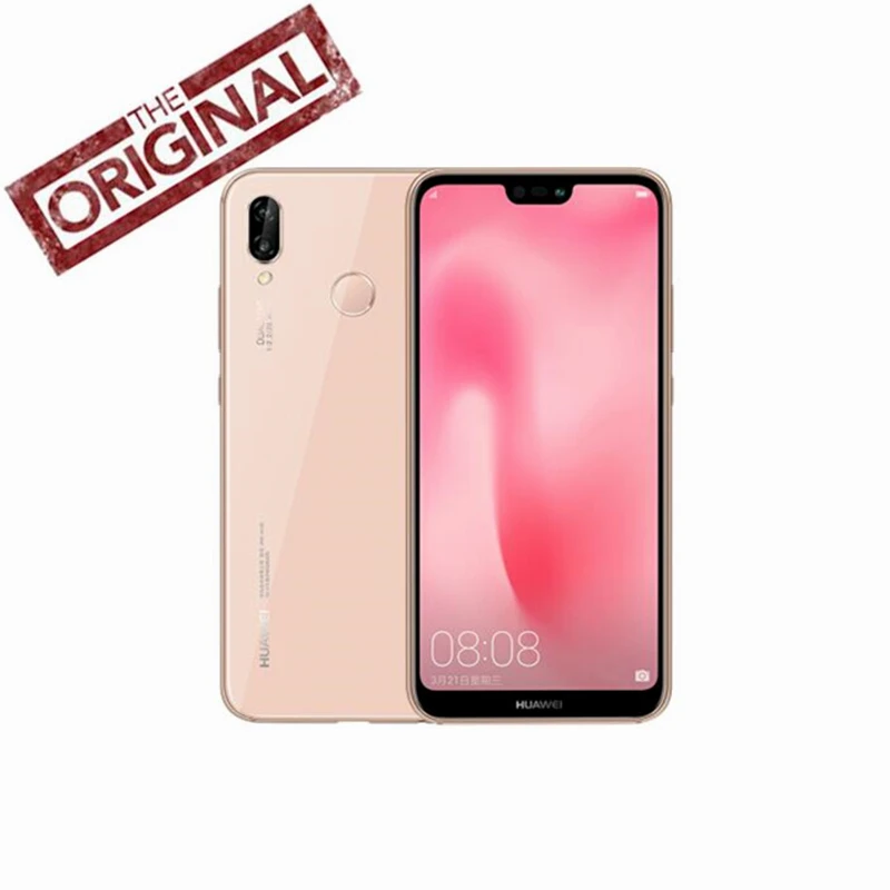 Оригинальный смартфон Nova 4e 4G ram 64G rom Face ID Octa Core 5 84 дюймов 3000 мАч 2280*1080P отпечаток