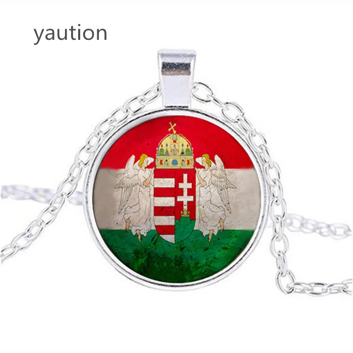 

Hungary Jewelry Budapest Necklace Flag Pendant Hungary Necklace Hungary Flag Necklaces Pendants