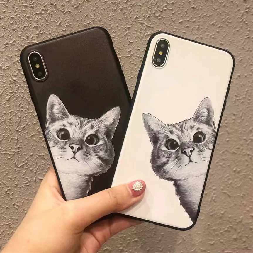 Матовый чехол для iphone 8 7 XS MAX мягкий из ТПУ с задней 5 5S SE 6 6S Plus XR силиконовые чехлы