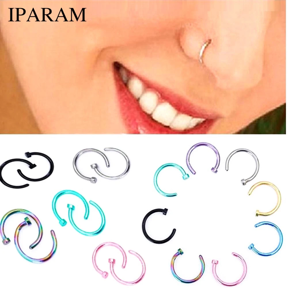 1 шт. кольцо для носа 8 цветов|ring nose ring|nose ringring |