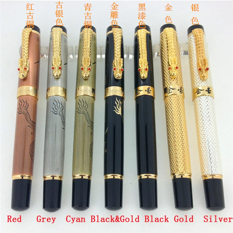Jinhao Ancient Chinese Oriental Dragon Ballpoint Pen with Original Box Free Shippingballpoint