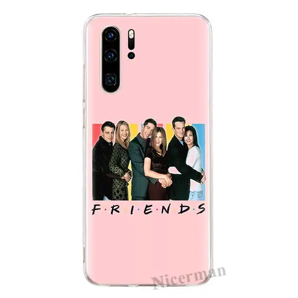 Мягкий чехол из ТПУ для huawei P30 P20 Pro P30 P20 Lite P10 P9 Lite P Smart Plus Friends tv дверь прозрачный силиконовый чехол - Цвет: 12