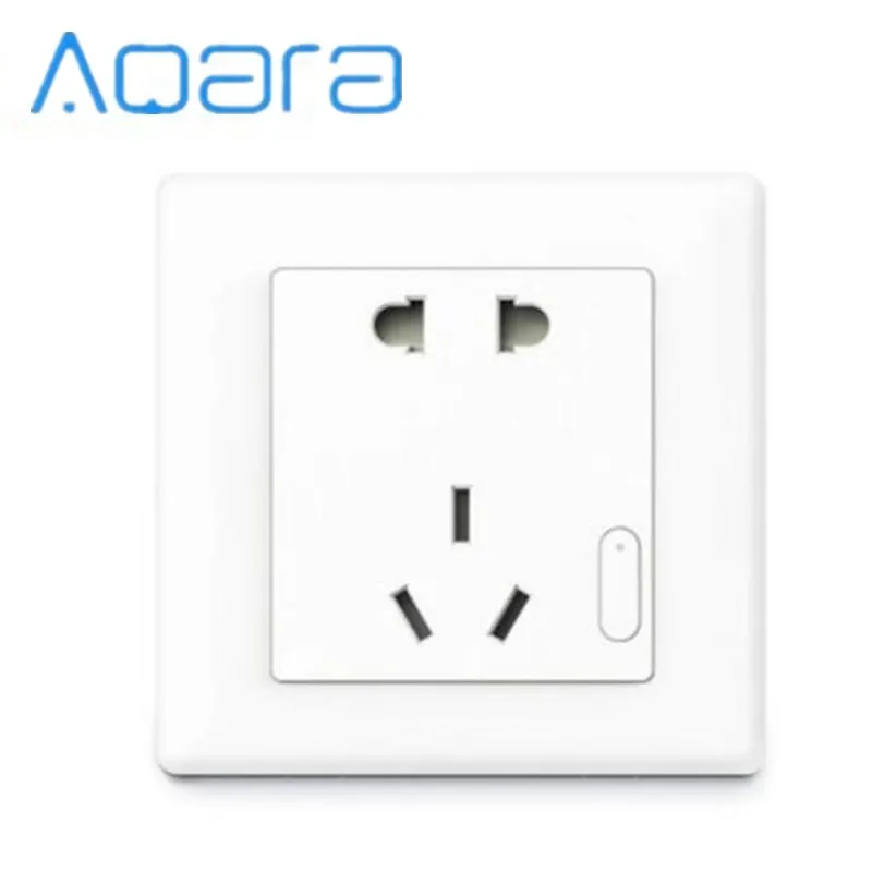 Новый оригинальный Xiaomi Aqara умная настенная розетка Zigbee Wifi Пульт дистанционного