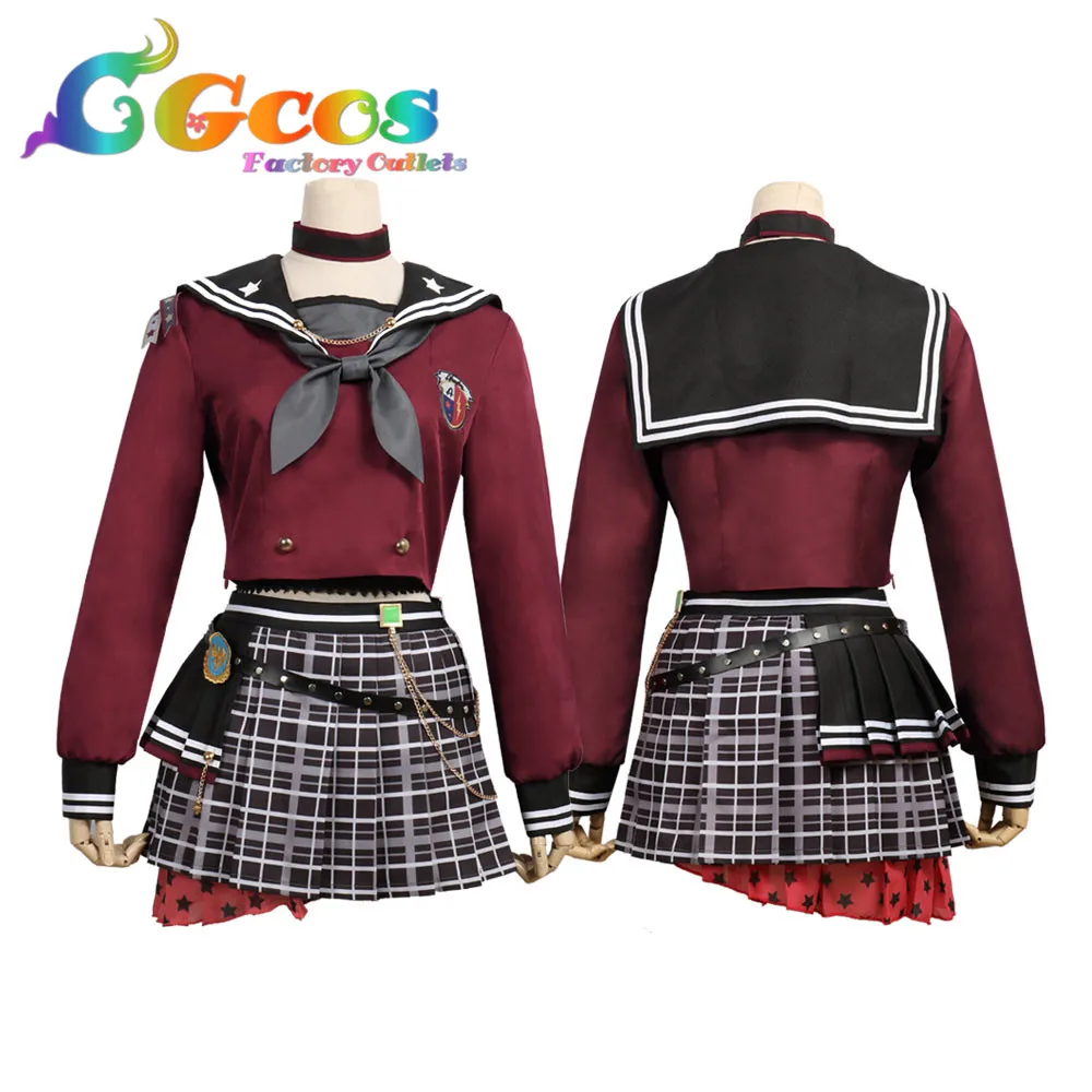 CGCOS Косплей Костюм BanG Dream! Afterglow Lost One Mitake Ran Платье Аниме Униформа Хэллоуин