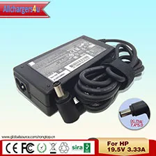 Original Power Charger AC Adapter 19.5V 3.33A 65W 7.4*5.0mm for HP TPC-LA58 PA-1650-39HA 724264-001