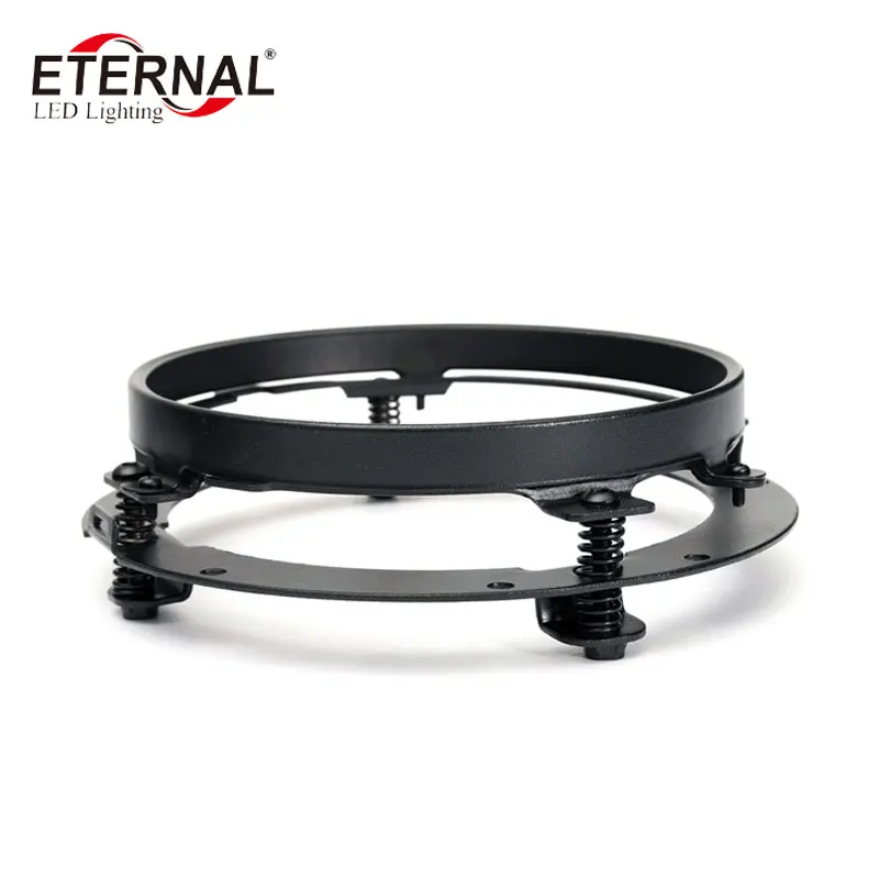 

7inch Round Mounting Bracket Ring motorcycle led Headlight Bracket stainless steel for Wrangler JK TJ FJ Harley Davidson Dyna