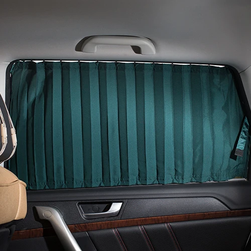 L size Aluminum Rail Car Curtains Sun shade car window curtain Car