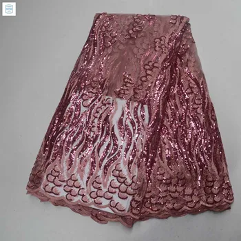 

High Quality French Laces 2019 Rhinestones Embroidered Velvet African Tulle Lace Fabric For Party ST1889