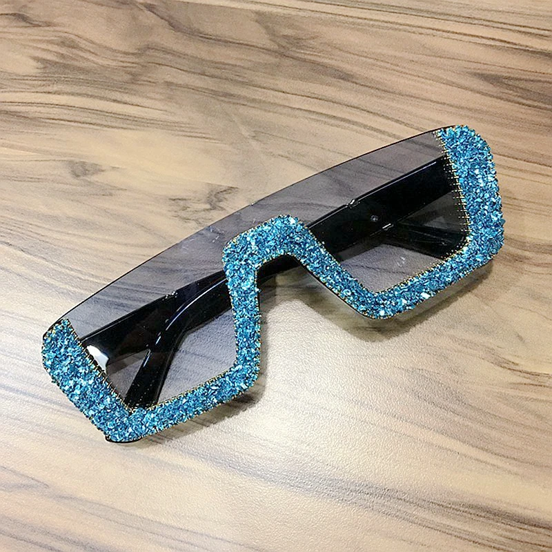 Новые солнцезащитные очки wo мужские брендовые дизайнерские роскошные солнцезащитные очки с украшением из камней мужские солнцезащитные очки с полуоправой Модные солнцезащитные очки UV400