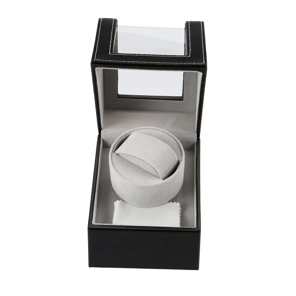 EU/US/UK/AU Motor Shaker Watch Winder Holder Display Automatic Mechanical Watch Winding Box Jewelry Automatic Watches Box