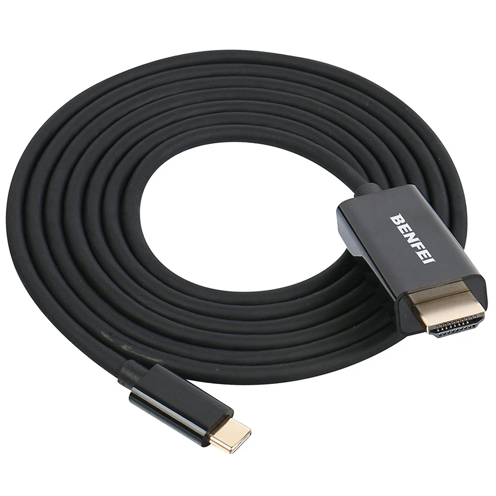 Кабель TOP Type C USB HDMI 6 футов 3 1 (Совместимость с Thunderbolt 3) для планшета|Кабели HDMI| |