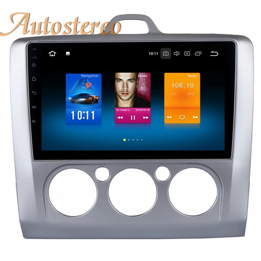 

Autostereo Android8 4+32 Car GPS navigation stereo multimedia For Ford Focus 2004-2011 no DVD player headunit PAD tape recorder