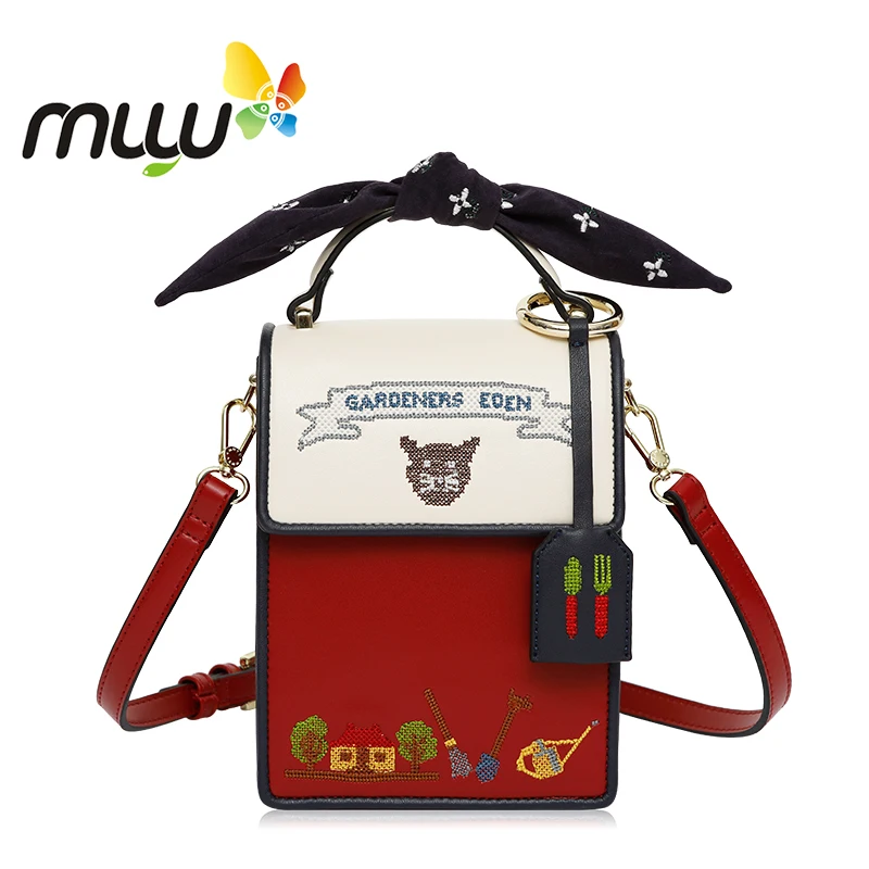 

Women Hand Bags Fashion Women Messenger Bag Flap Crossbody Bag Sling Chain Shoulder Bolsa High Quality Luxury Embroidery 30517