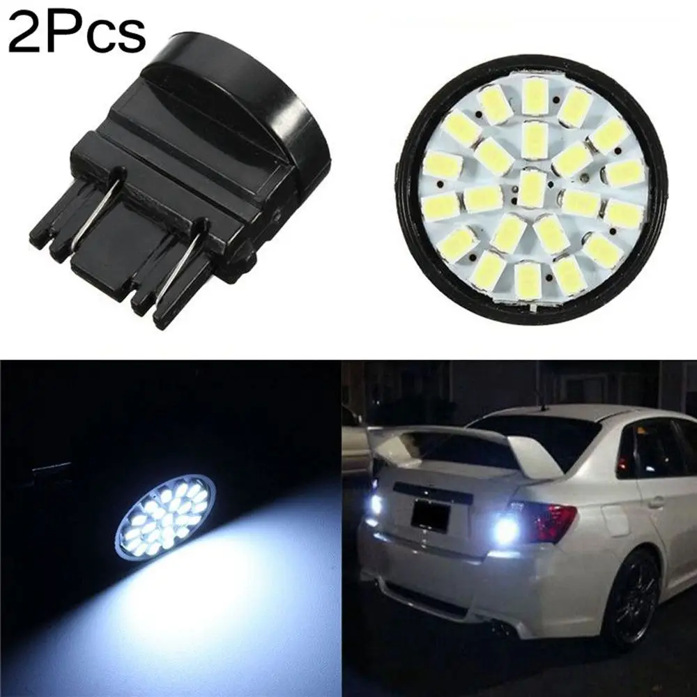 Высокое качество 2 шт. 3157 3057 22 SMD 1206 Автомобильный светодиодный стоп сигнал задний
