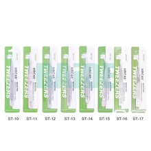 Нержавеющая сталь VETUS Пинцет HRC40 ST10 ST-11 ST12 ST13 ST14 ST-15 ST16 ST-17 для DIY Repair Tool 960 шт./лот