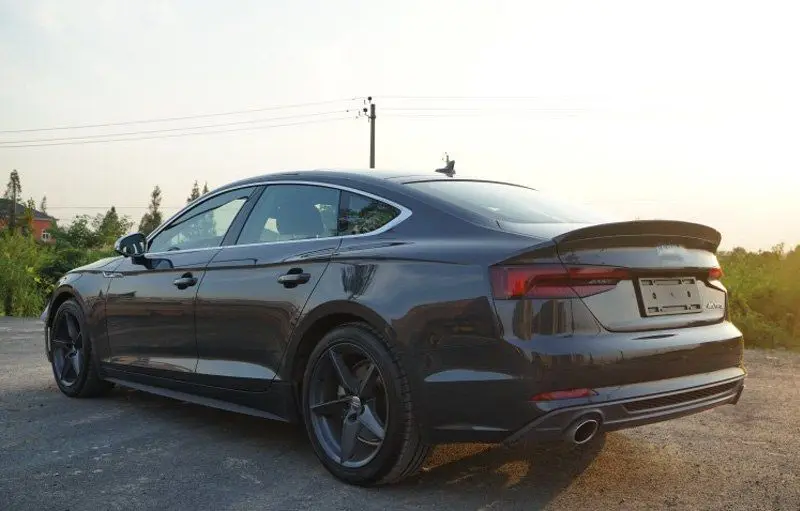 Спойлер из углеродного волокна утиное крыло для Audi a5 s5 Sportback 4 двери 2017 2018|Спойлеры