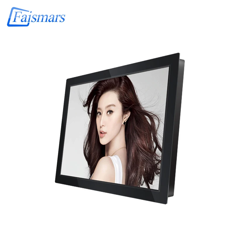 Промышленный компьютер ПК 12 1 дюймов 1024x768 несенсорный VGA/HDMI/DVI мониторы с TFT