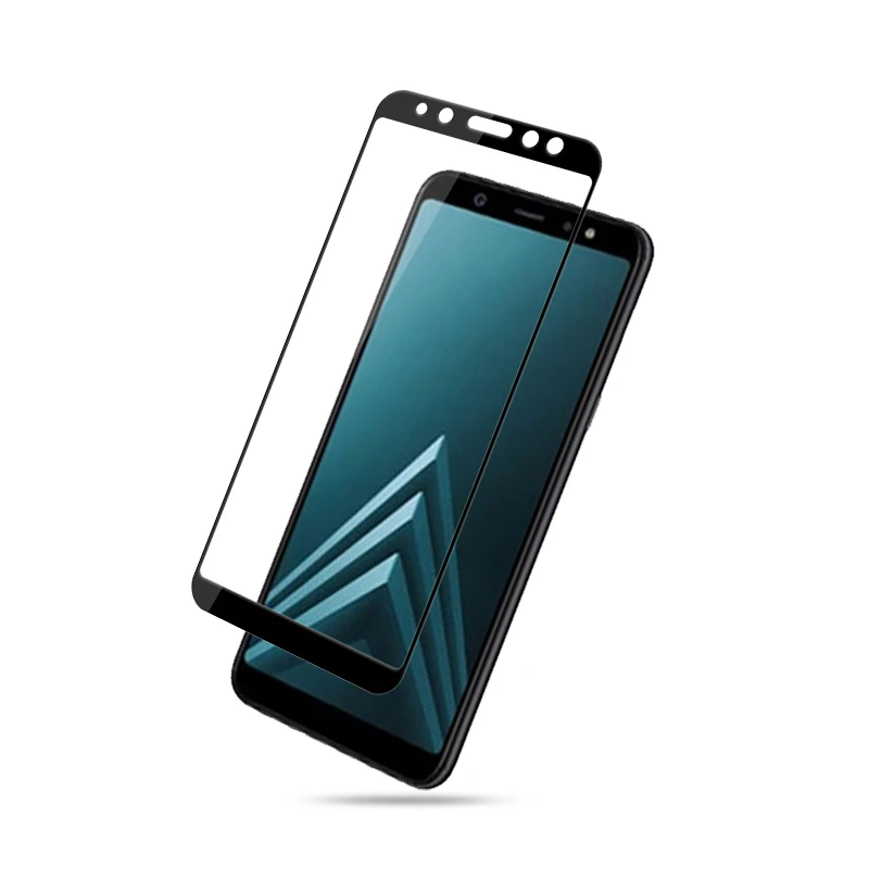 MOCOLO для samsung Galaxy A6 плюс 2018 шелк печати Полный Клей закаленное Стекло полный