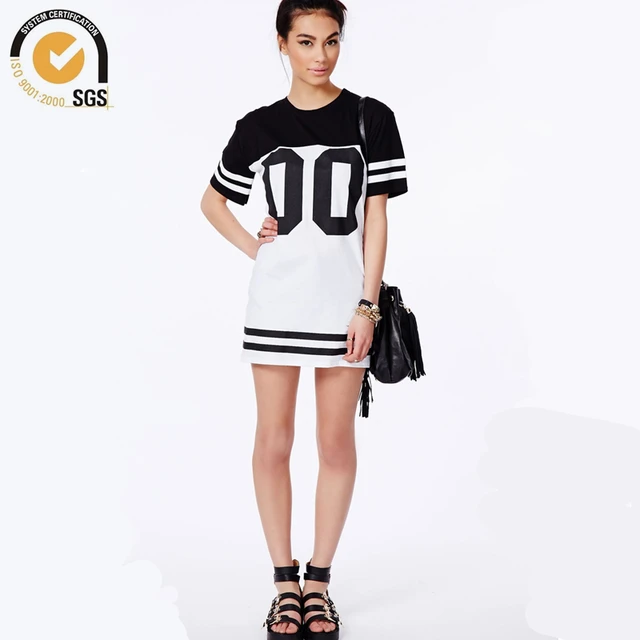 longline t shirt dress