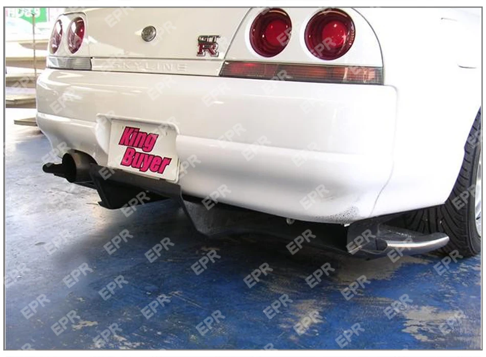 日産スカイライン R33 炭素繊維トップ秘密タイプ 2 リアディフューザー ...