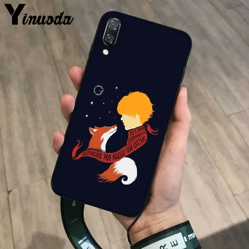 Cute little prince fox elephant rose