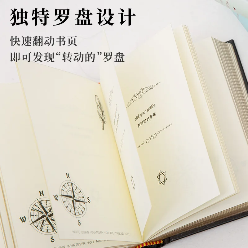 Новый Ответ Книга в твердом переплете книга жесткая кожа дневник комплект для