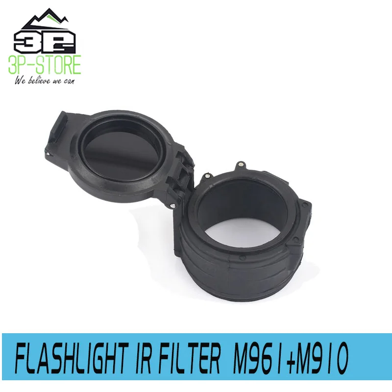 

WADSN Airsoft Tactical FLASHLIGHT IR FILTER M961+M910 Flashlight Accessories FM14 (1.62") WEX602