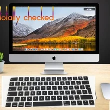 ЕВРО Великобритания Английский для Apple IMAC ПК компьютер Bluetooth беспроводная Волшебная клавиатура защитная пленка защитная клавиатура протектор