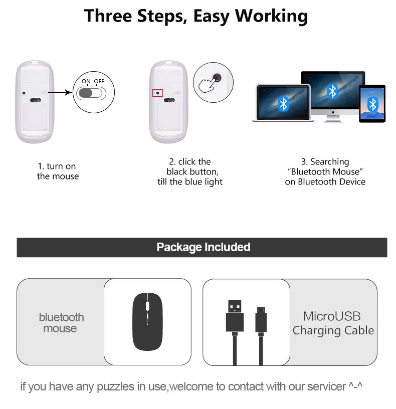 Аккумуляторная Bluetooth 4,0 Беспроводная тонкая мышь Мыши для iPad Mac Apple ноутбук Macbook Ноутбук Настольный планшет поддержка 10