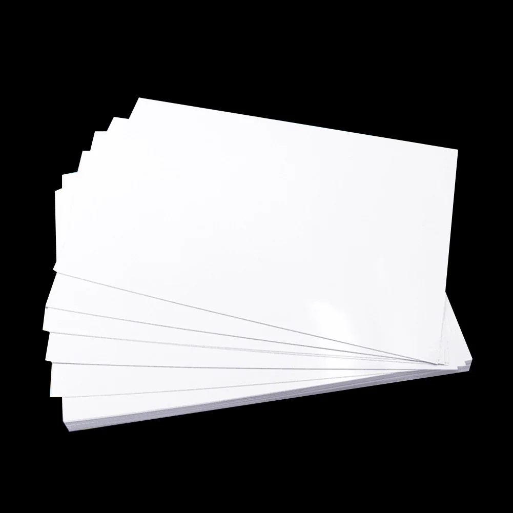 A4 Гладкий прочный струйный двусторонний глянец для меню изображения многоцелевой быстросохнущей печати бумага с покрытием - Цвет: 160g