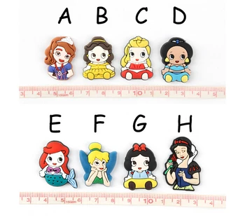 

Hot Sale 50 pcs Cartoon Princess Soft Rubber DIY Making Accessories Party Decor, Embellishment UP-30