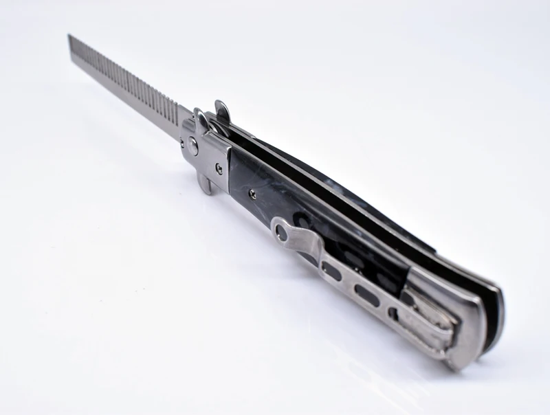 Купить New cool cs Кемпинг SOG нож SOG Автоматическое пружина из нержавеющей стали Pet comb практика обучение весной прыжок гребень онлайн Купить New cool cs Кемпинг SOG нож SOG Автоматическое пружина из нержавеющей стали Pet comb практика обучение весной прыжок гребень дешево