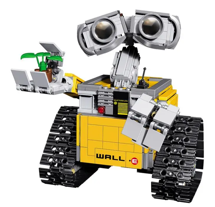 

Movie Robot WALL E 3D Model Building Blocks Figures Toys for Children Compatible With Bricks Gift