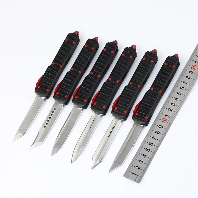 

folding blade knife D2 blade 7075 aluminum handle pocket tactical camping hunting survival knives outdoor EDC tools