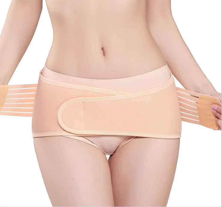 Высококачественный бандаж послеродовой после беременности пояс послеродовой бандаж для беременных женщин кожа M L XL