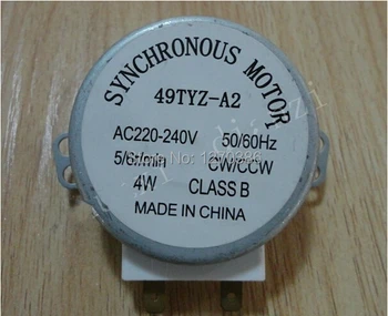 

Free Shipping!!! Microwave Synchronous Motor 49TYZ-A2 microwave turntable motor 220V4W module