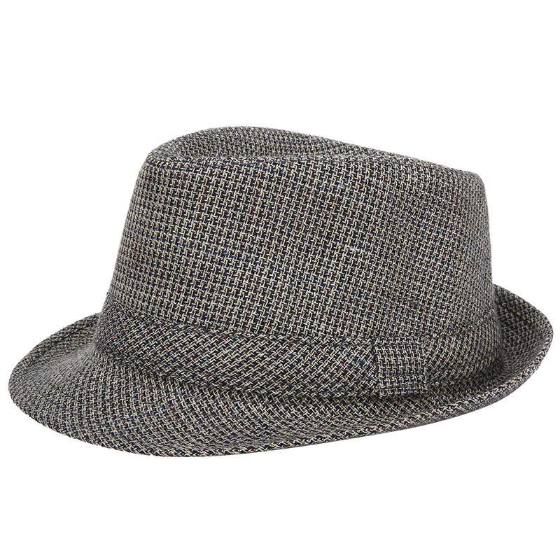 В Новинка весны Для мужчин мужская фетровая шляпа; красивая теплая одежда; запуск, а, гарантированное качество, чтобы отправить шляпа отца