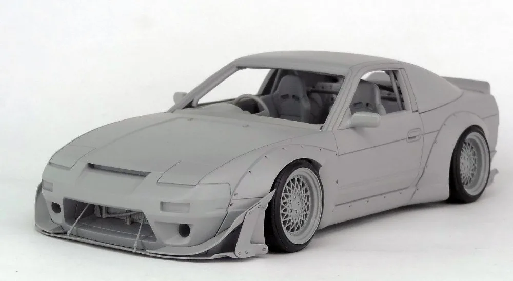 1989 1994 180SX RPS13 Rocket Bunny V2 SideSkirt из углеродного волокна|Юбка бампера| |