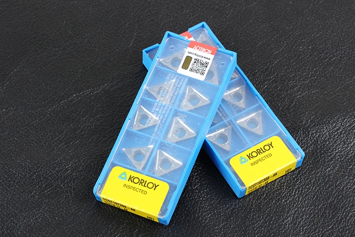 Оригинальные Высокое качество высокой производительности Корея KORLOY TCGT16T308-AK H01(10 шт./лот) ЧПУ промышленности прокладки для токарного станка