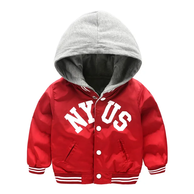 Boy jacket spring Baseball clothing uniform baby clothes Tops 2017 new