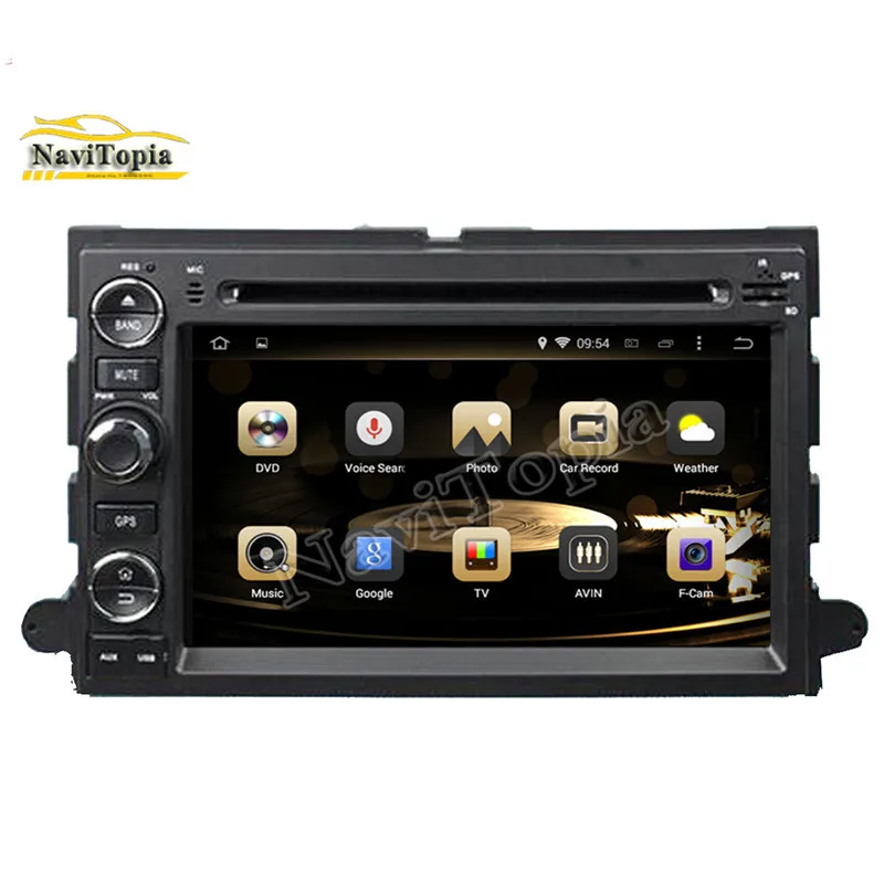 Perfect NAVITOPIA 4G RAM 32G ROM Octa Core Android 9.0 Car GPS for Ford Mercury Montego 2005-2006 for Mercury Mountaineer 2007-2009 3