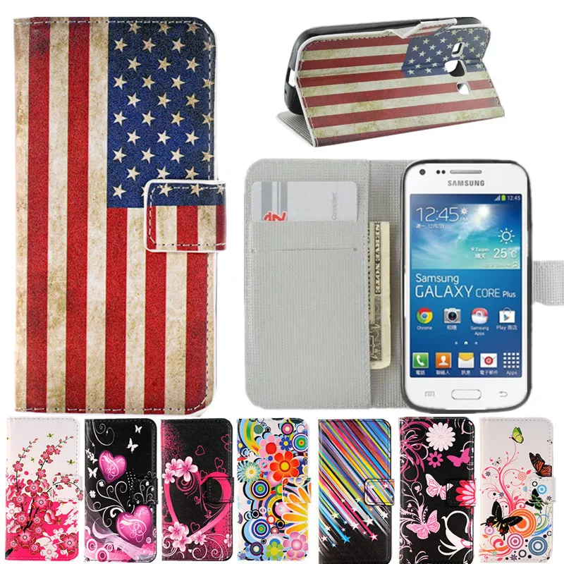 

Butterfly Painting Flip Wallet Leather Cases Cover For SAMSUNG GALAXY Core 2 Grand Prime Neo Plus Win Xcover 3 Ace 4 Lite Duos